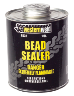Western Weld Black Tire Repair Bead Sealer 1 Qt - Sherco Automotive &  Marine Supplies